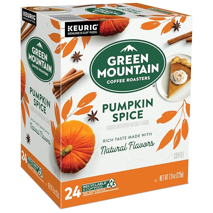Green Mountain Coffee Roasters Pumpkin Spice Coffee, Keurig Single-Serve K-Cup - Image 12