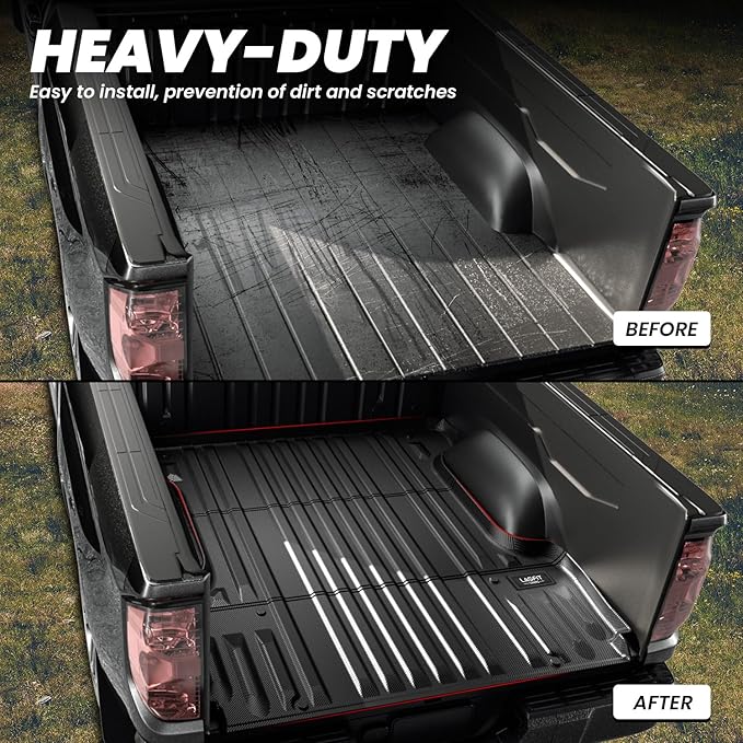 LASFIT Bed Mat for Toyota 2007-2021 Tundra 5.5FT/5.5'Truck Bed Mat All Weather - Image 4