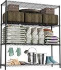 Stand Shelf Wire Rust-Proof Outdoor Storage Shelving 4-Tier Utility Shelving by MEIGAOPLASTICANDMETALHKCOLIMITED