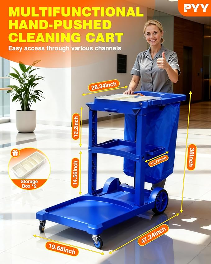 PYY Janitorial Cart - Image 6