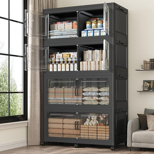 160Gal Stackable Storage Bins by KUYIGAME