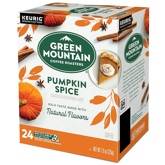 Green Mountain Coffee Roasters Pumpkin Spice Coffee, Keurig Single-Serve K-Cup - Image 13