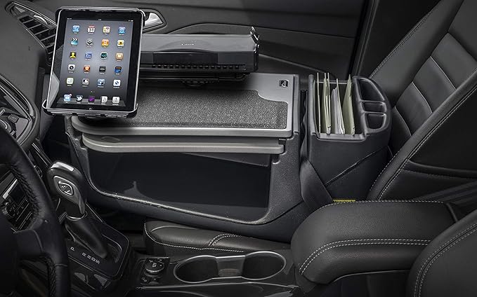 AutoExec AE-GMCD-PI-TAB-PS-GT GripMaster Car Desk - Image 2
