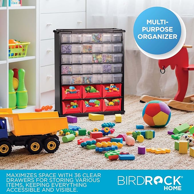 BIRDROCK HOME Craft Organizer Bin - Image 4