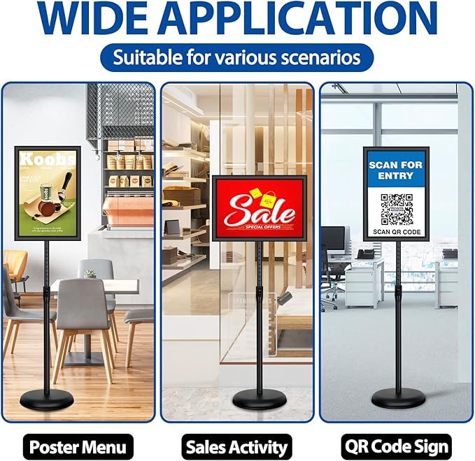 Adjustable Sign Holder Stand - Image 2