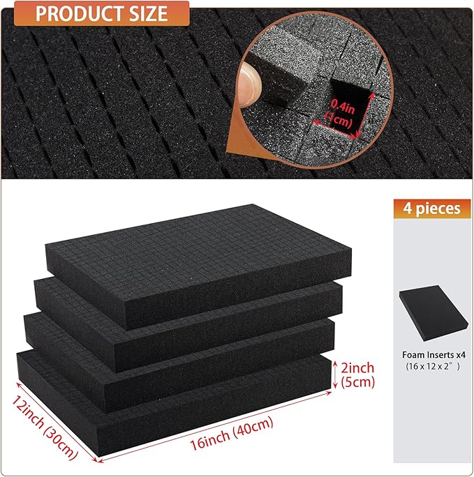 Pre-Cubed Pick & Pluck Foam Sheets - Image 2