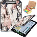 Clipboard with Storage, Storage Clipboard with Pen Holder, Heavy Duty Plastic by Unknown