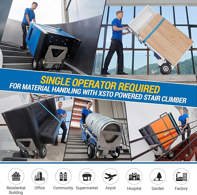 Electric Stair Climbing Dolly Hand Truck - Image 6
