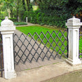 VEVOR Single Folding Security Gate, 51.57" H x 42" W Folding Door Gate by VEVOR