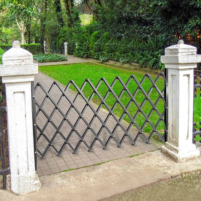 VEVOR Single Folding Security Gate, 51.57" H x 42" W Folding Door Gate by VEVOR