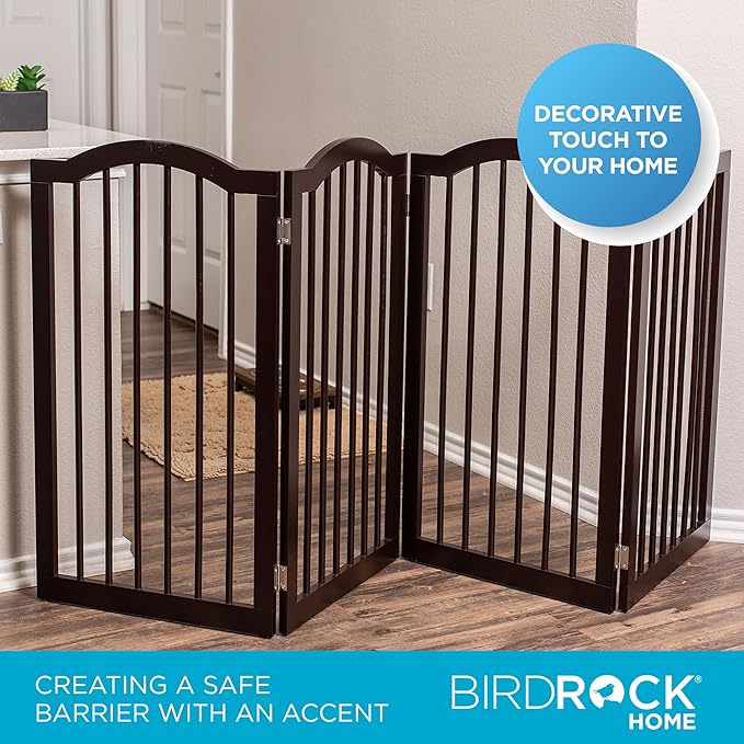 INTERNET'S BEST Arched Top Dog Gate | 4 Panel, and Porch | Portable, Extra Wide - Image 4