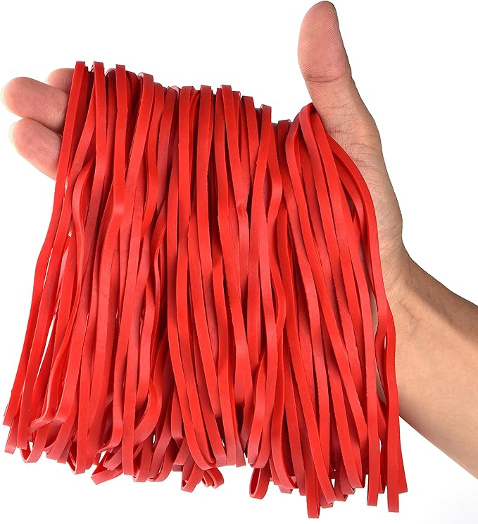 Coopay 180 Pieces Large Rubber Bands Bulk, 8 Inches Heavy Duty Strong Elastic by Coopay