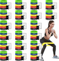 100 PCS Bulk Resistance Bands, Loop Exercise Bands Set by KANGFITER