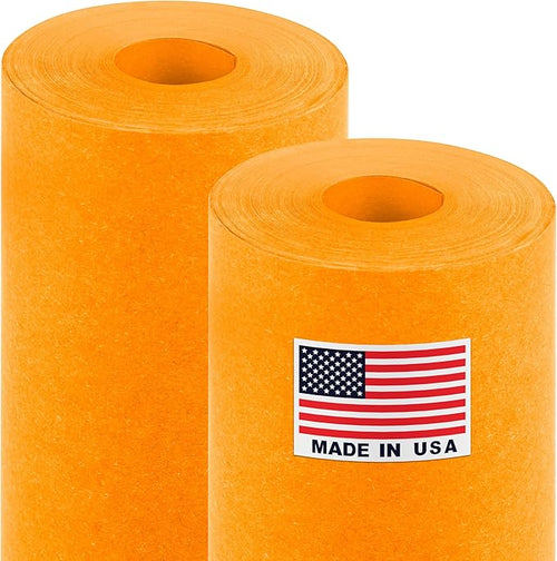 18" x 1200" Orange Kraft Paper Roll, 45 lbs Thickness, Made in USA Colored by Paclord