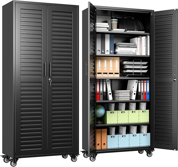 Aobabo Metal Storage Cabinet by Aobabo