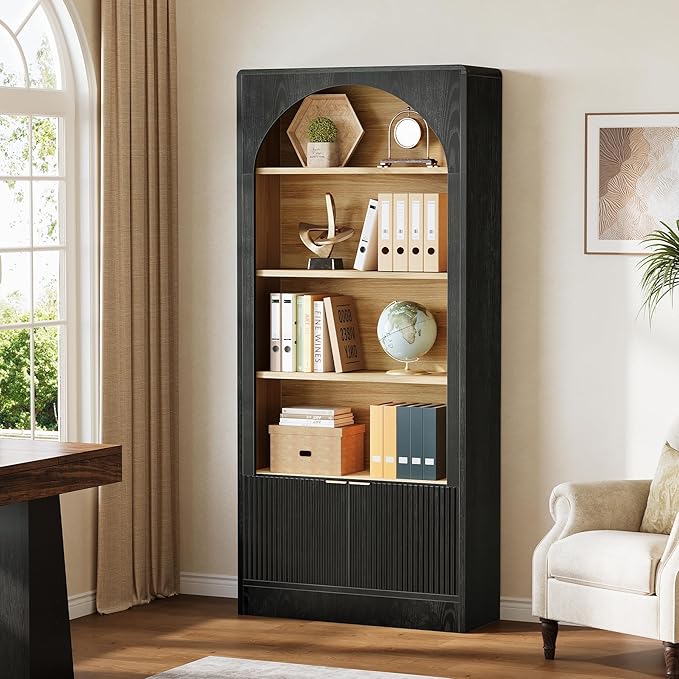 Tribesigns 71" Tall Office Storage Cabinet - Image 7