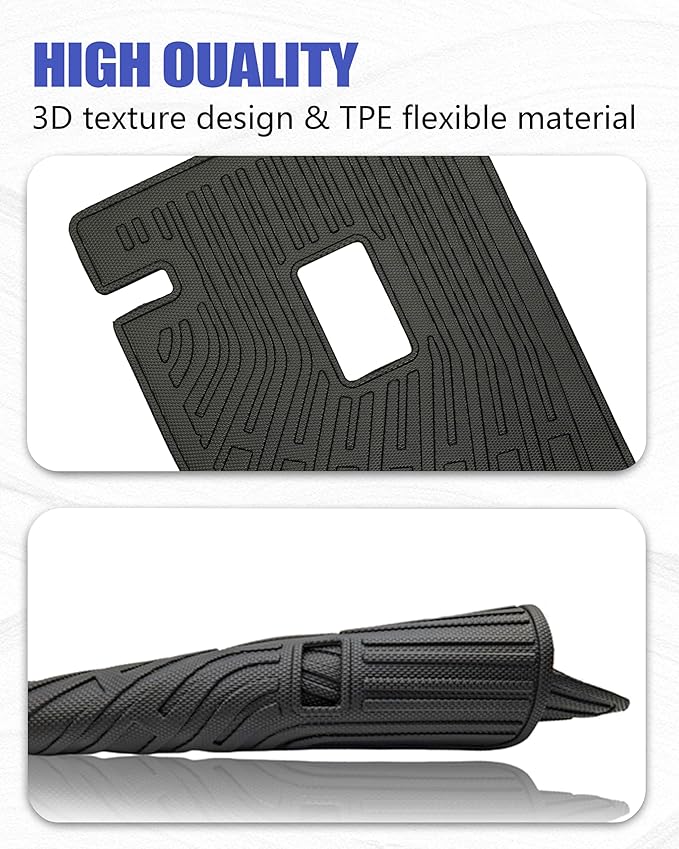 Cargo Liners Backrest Mat for Cadillac XT4 Accessories 2019-2025 - Image 4