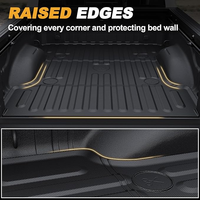 Truck Bed Mat for Dodge Ram 1500 2002-2018 & Ram 2500/3500 2002-2026 & Ram 1500 - Image 4