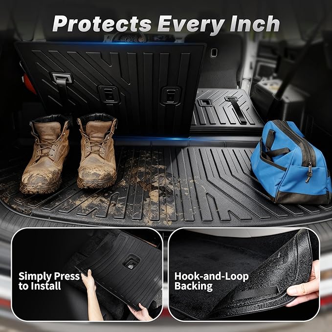 OEDRO Upgraded Floor Mats Fit for Toyota Grand Highlander 2024 2025 2026 - Image 5