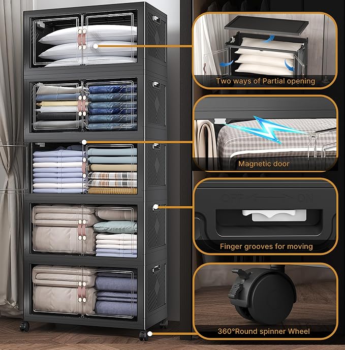 600Qt Stackable Storage Bins - Image 6