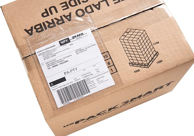 500 Units, 4.5"x5.5" Clear Packing List Shipping Label Envelopes - Image 10