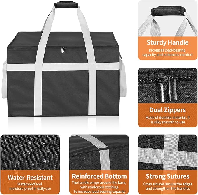 XXXL Insulated Food Delivery Bag - Image 4