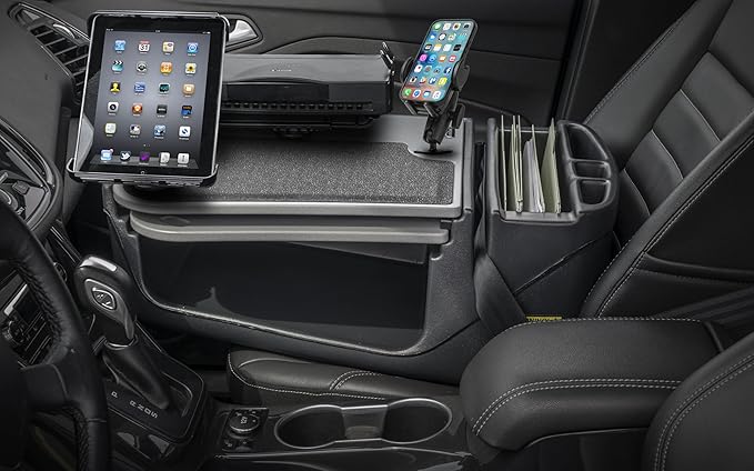 AutoExec AE-GMCD-PI-PS-PM-TAB-GT GripMaster Car Desk - Image 2