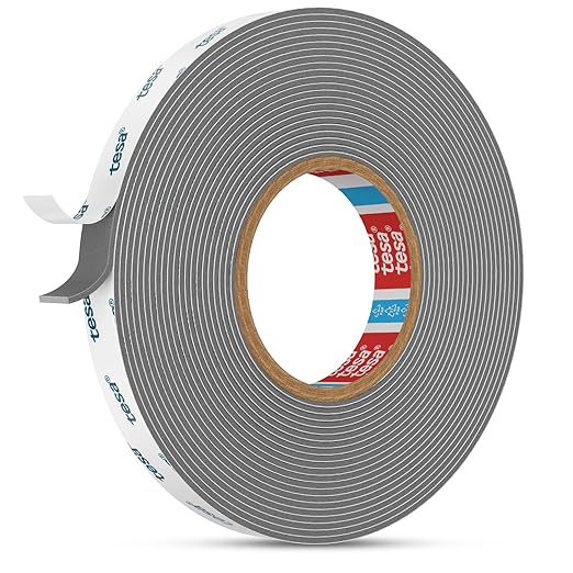 Tesa Double Sided Tape Heavy Duty 0.4in x 36ft 6703, Adhesive Mounting Tape by EMITEVER