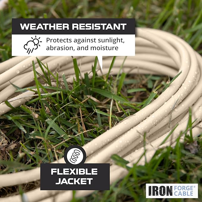 Iron Forge Cable Weatherproof 150 Ft Outdoor Extension Cord - Image 4