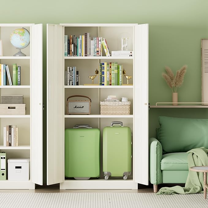 INTERGREAT Metal Storage Cabinet, Storage Locker - Image 2