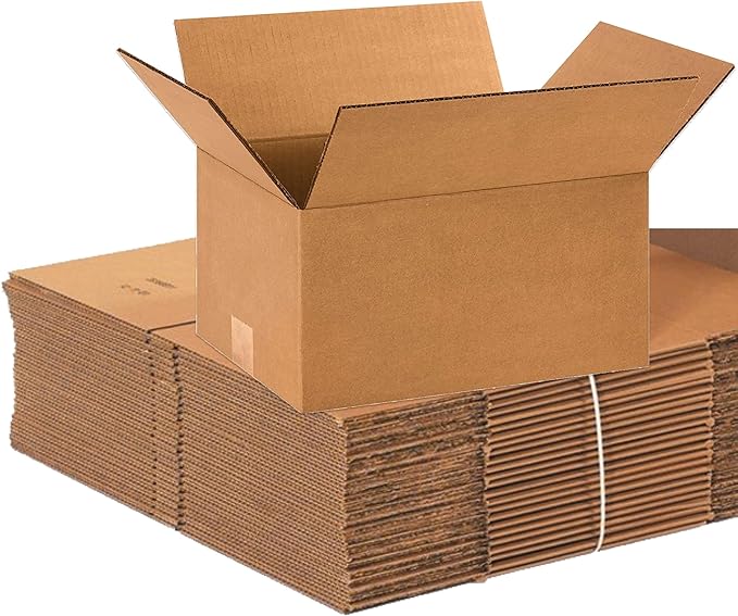 BOX USA Shipping Boxes 12"L x 9"W x 6"H, Packaging and Storage by BOXUSA