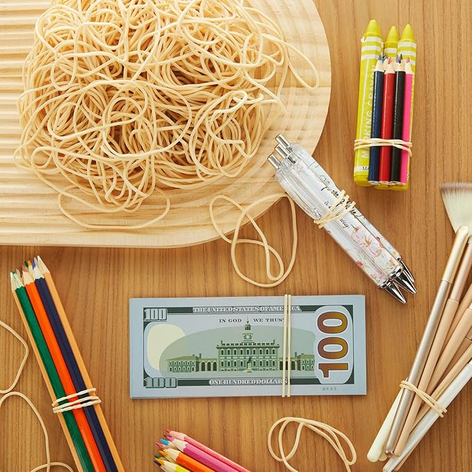 Marspark Rubber Bands Bulk Elastic Rubber Bands 5 lb File Folder Strong Elastic - Image 3