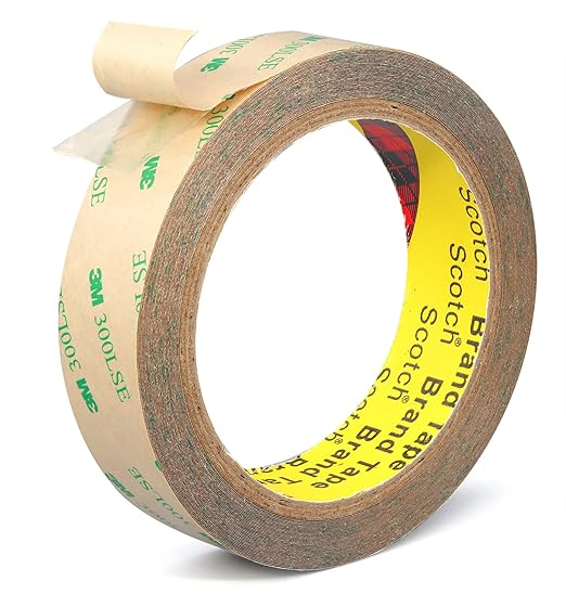 300LSE Double Sided Tape for Scrapbook 1in x 36ft, Removable Heavy Duty Double by P7yaumy