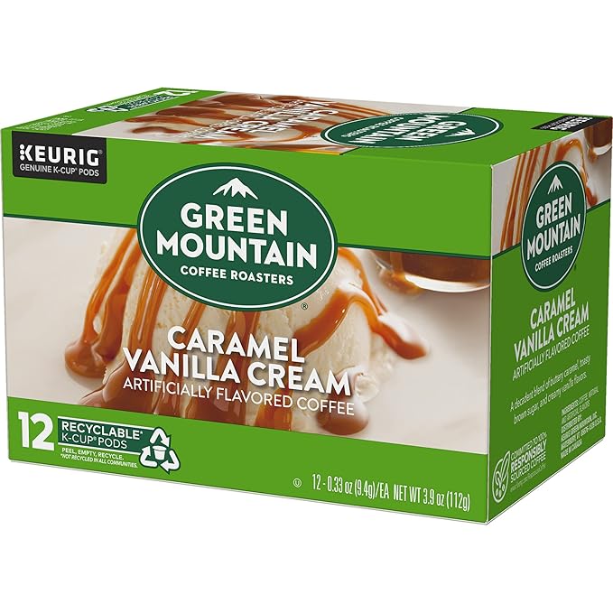 Green Mountain Coffee Roasters Caramel Vanilla Cream Keurig Single-Serve K-Cup - Image 5