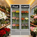 Commercial Flower Refrigerator Floral Display Cooler, ETLSanitation Approval by NAFCOOL