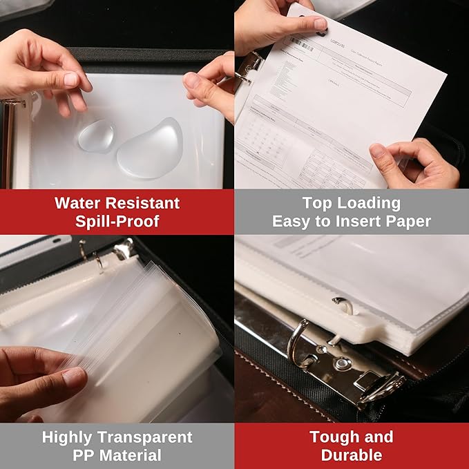 Office Werks 1000 Bulk Sheet Protectors, 8.5 X 11 Inch Clear Page - Image 3
