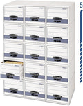 Bankers Box 6 Pack STOR/DRAWER STEEL PLUS Extra Space Saving Filing Cabinet by BankersBox