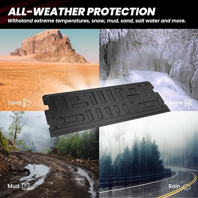 LASFIT Tailgate Mat for Ford F-150 2021-2026 Truck Tailgate Liner All Weather - Image 8