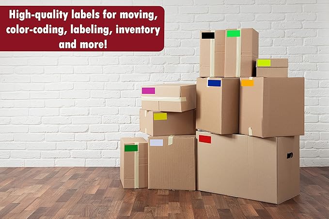Royal Green Large Storage Moving Labels - Image 6