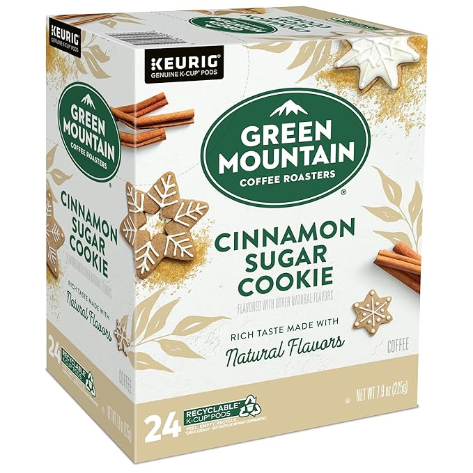 Green Mountain Coffee Roasters Cinnamon Sugar Cookie Keurig Single-Serve K-Cup - Image 12
