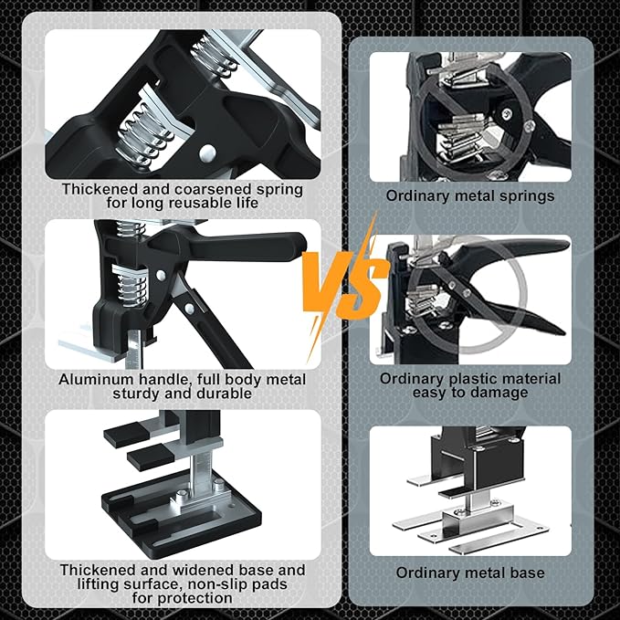 Labor Saving Arm Jack 2 Pack, 15.5 Inch Stainless Steel Furniture Lifts - Image 4