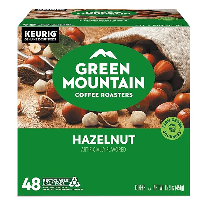 Green Mountain Coffee Roasters Hazelnut Coffee, Keurig Single Serve K-Cup Pods - Image 16