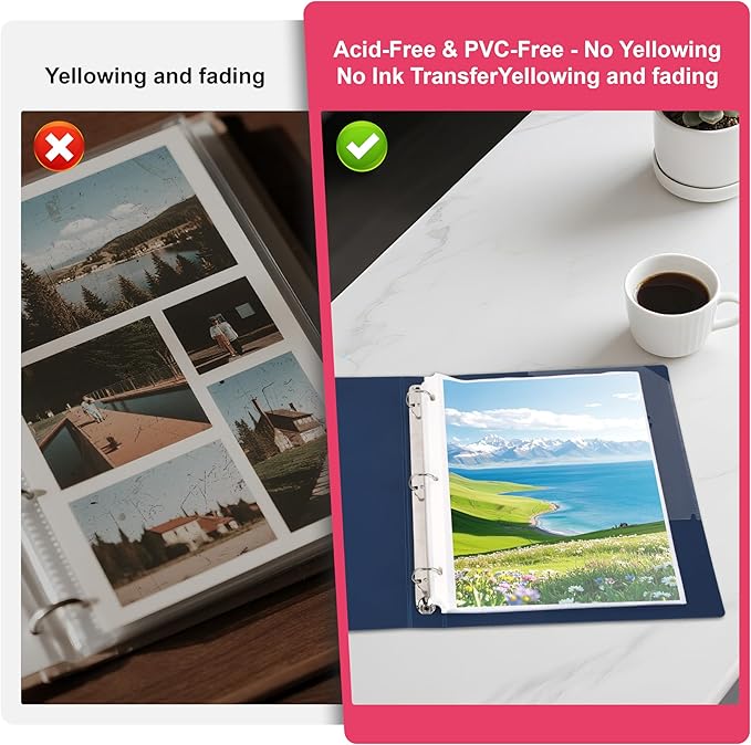 500-Pack Heavy Duty 8.5"x11" Sheet Protectors - Image 4