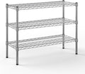 14" Deep x 36" Wide x 27" Height Wire Shelving Kit | 3-Tier | NSF Commercial by Regal+Altair