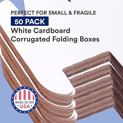 Box USA Moving Boxes Medium 14"L x 4"W x 2"H, Shipping and Storage 14x4x2 1442 - Image 3