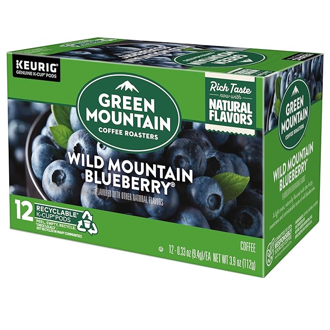 Green Mountain Coffee Roasters Wild Mountain Blueberry Keurig Single-Serve - Image 9