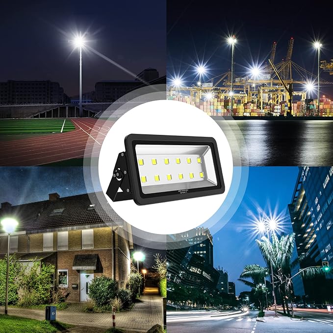 600W Outdoor LED Flood Light, 60000LM Super Bright, IP66 Waterproof, 6000K - Image 7