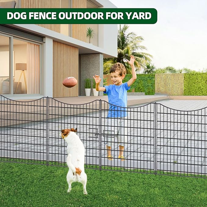 12 Panels No Dig Decorative Fence - Image 7