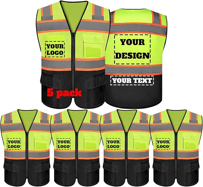 Safety Vest Reflective High Visibility by evershare