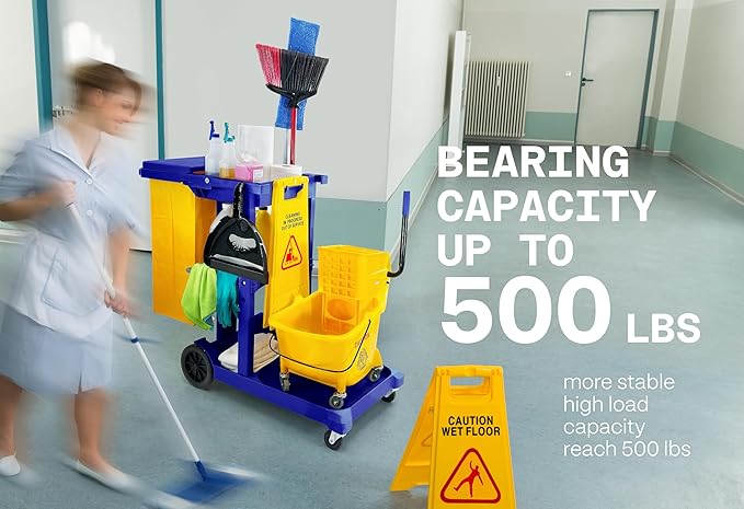 Commercial Housekeeping Janitorial cart - Image 2
